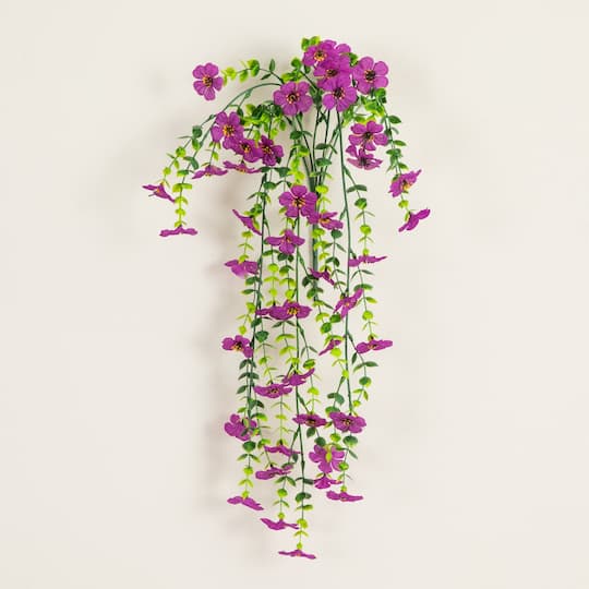 30" UV Resistant Artificial Daisy Hanging Bushes